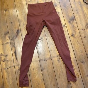 Lululemon copper tights